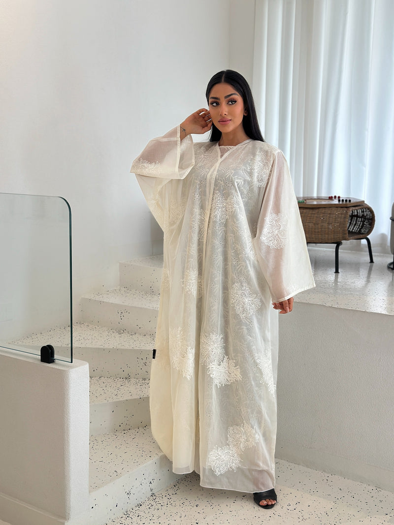 Cotton flower bisht