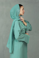 Exclusief green abaya