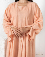 Pisaster linen abaya