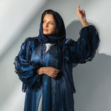 Chic organza abaya