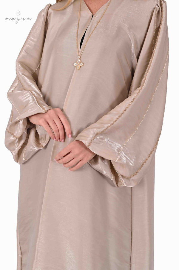 Royal satin abaya