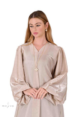 Royal satin abaya