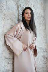 The beige sfiffa abaya