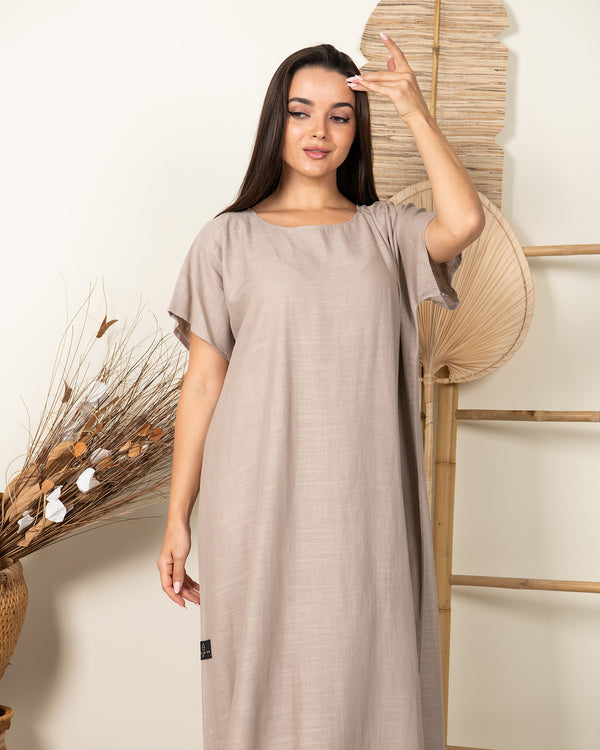 Kaki Linen underdress